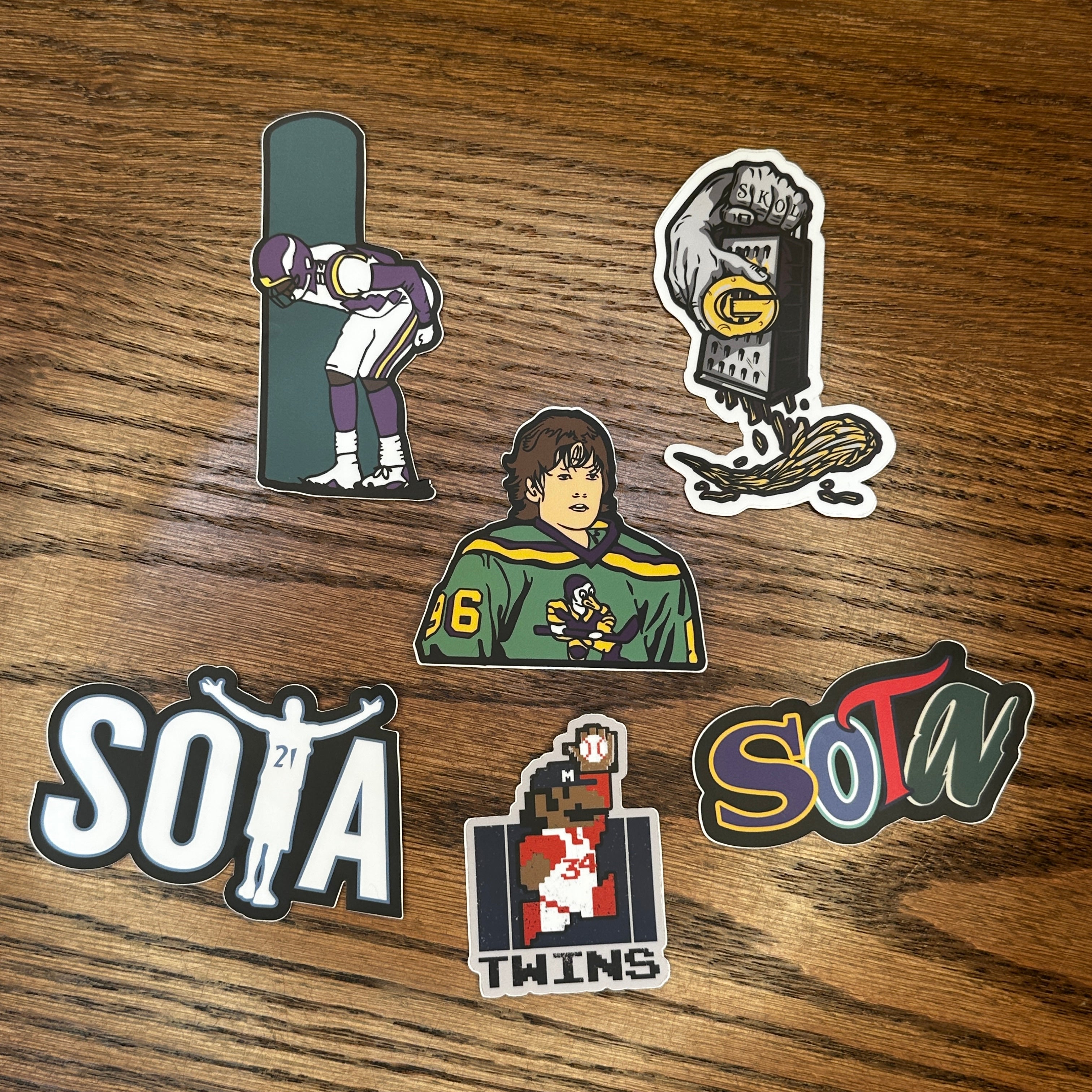 MN Sports Stickers