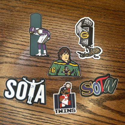 MN Sports Stickers