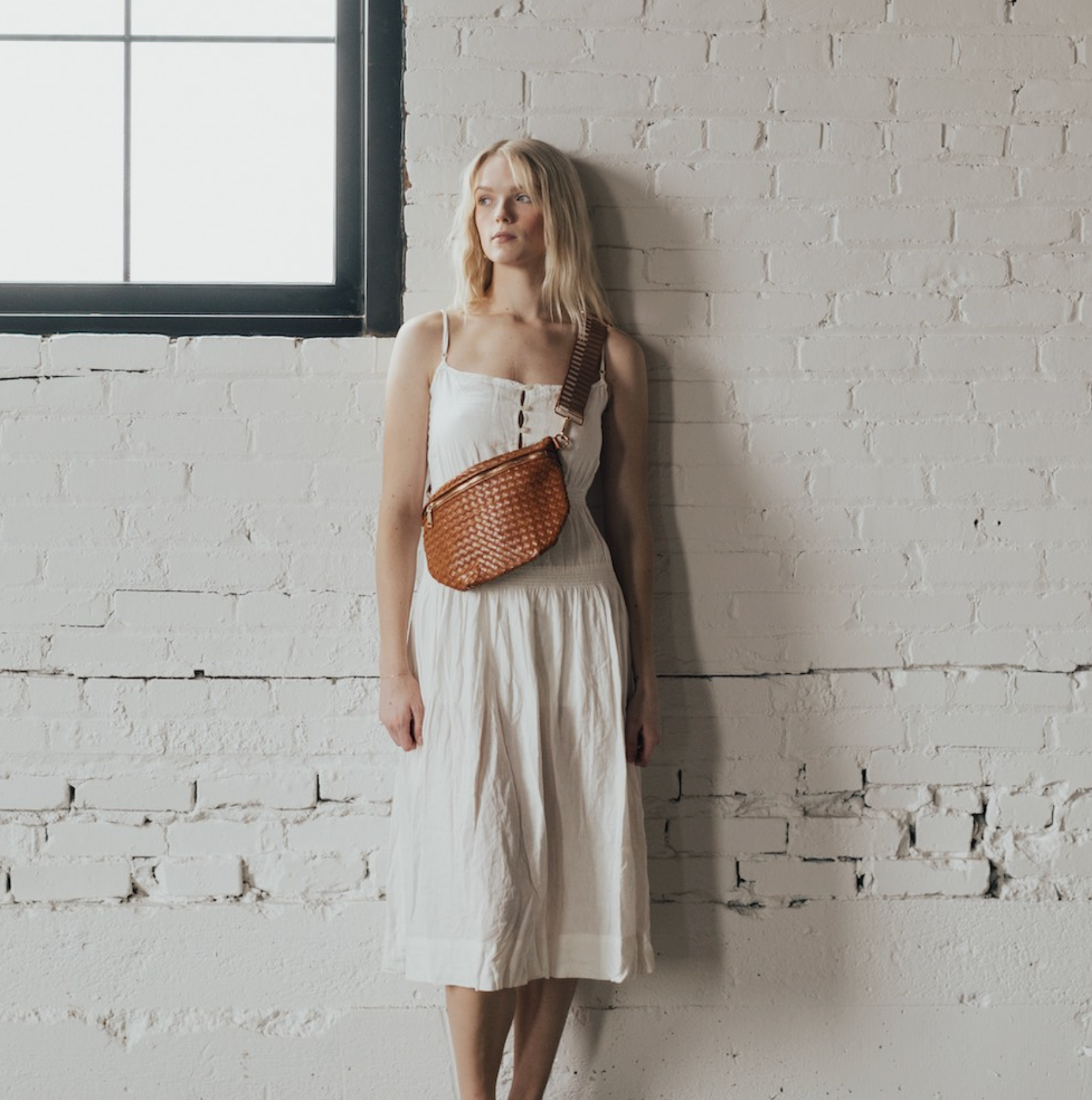 WESTLYN WOVEN BUM BAG