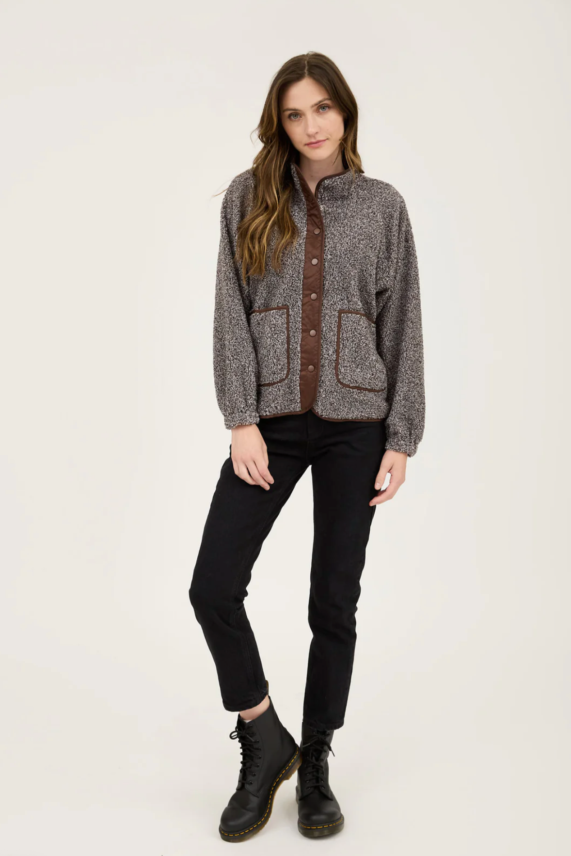 Ella Snap Button Jacket