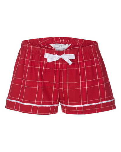 Crimson Women's Flannel Shorts