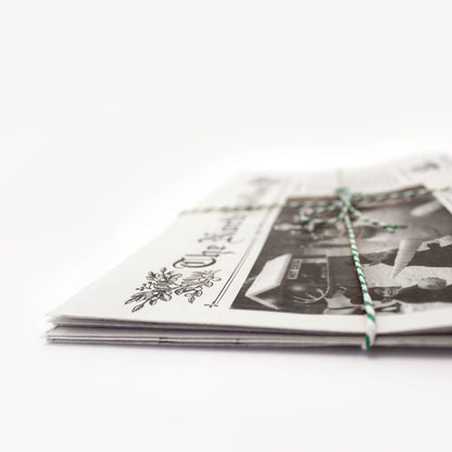 4pk North Pole Times Edition 2 - Newspaper and Gift Wrap