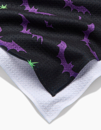 Dark Night Bats Tea Towel