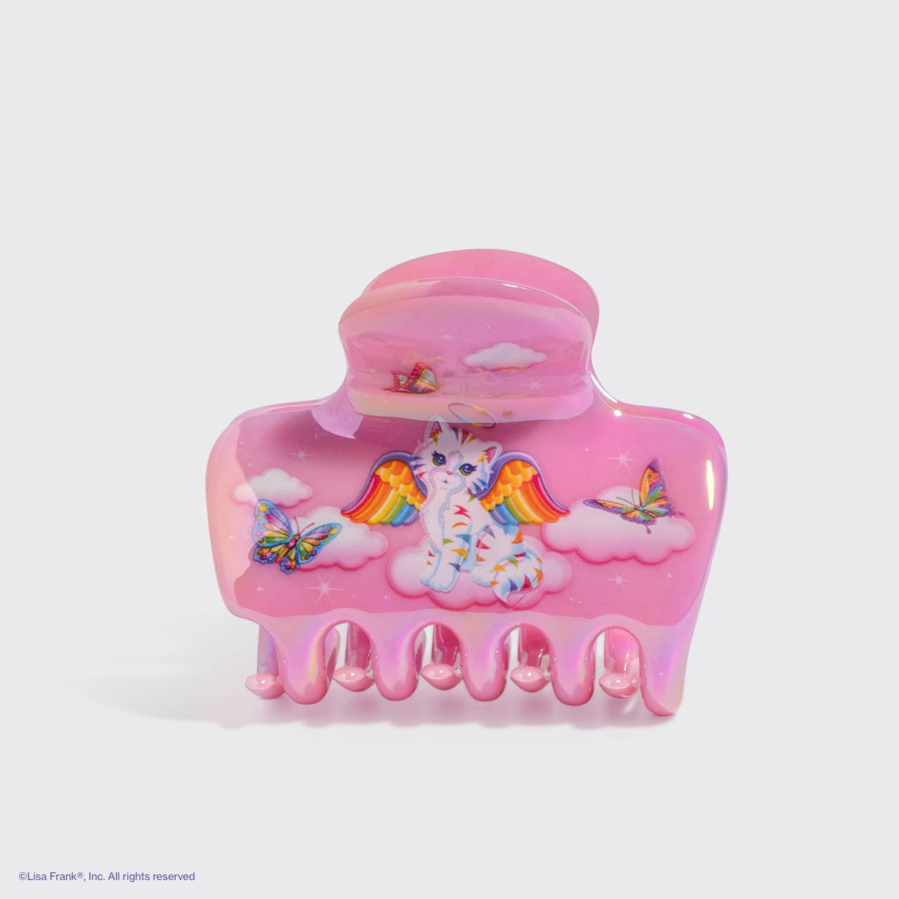 Lisa Frank x Kitsch Cloud Clip in Angel Kitty™