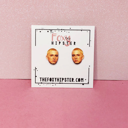 Eminem Stud Earrings