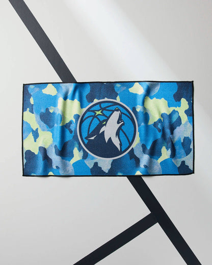 Timberwolves Camo Fitness Towel