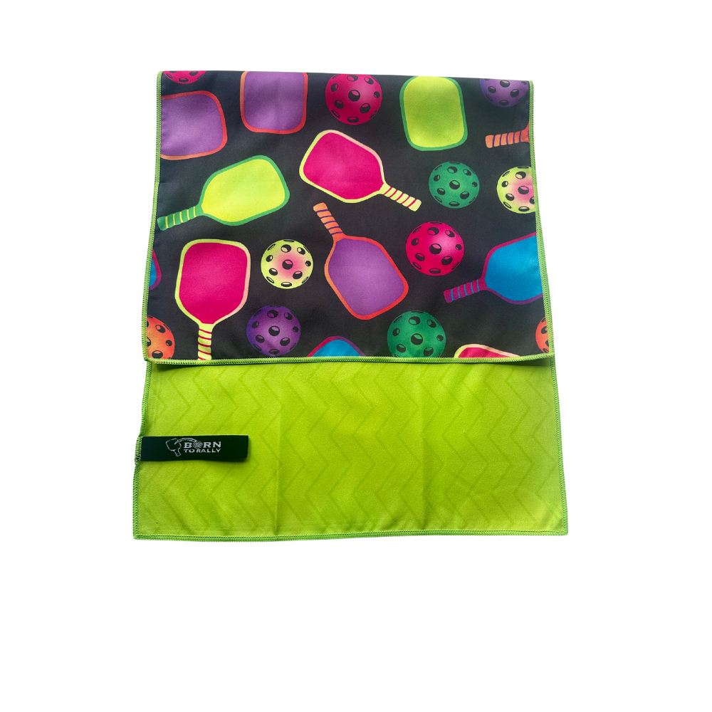 Live Love Pickleball Microfiber Athletic Towel