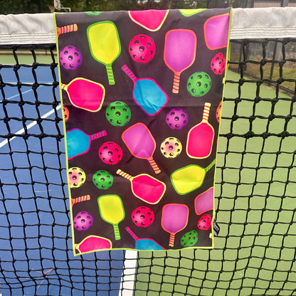 Live Love Pickleball Microfiber Athletic Towel