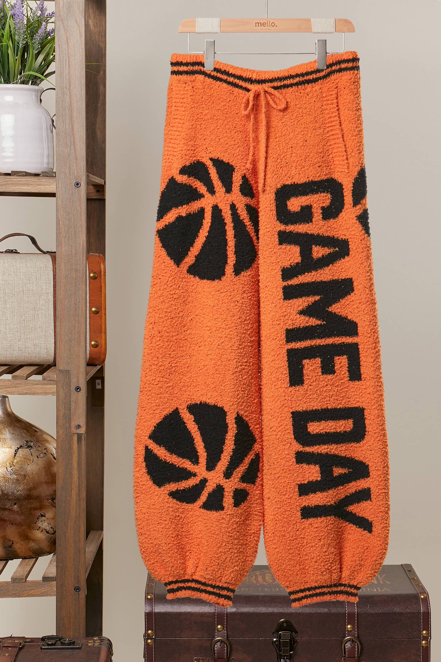 Game Day Basketball Cozy Knit Pants