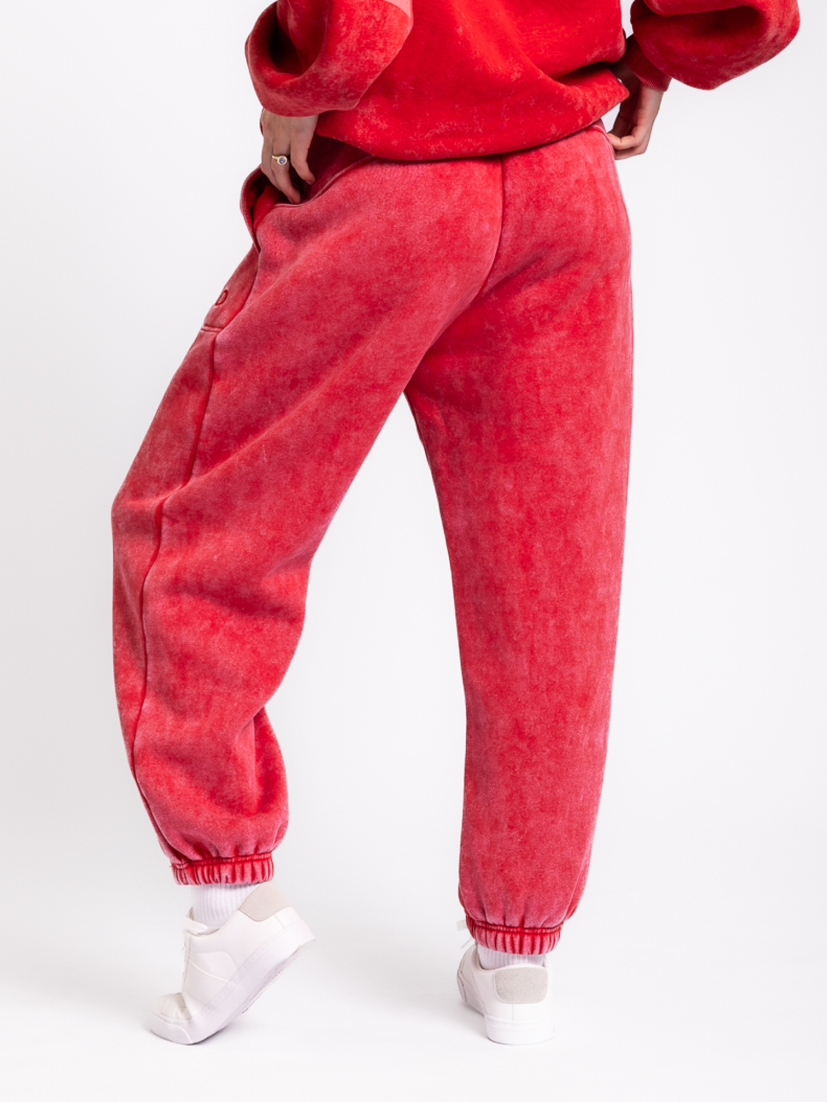 Kingdom Essential Hoodie - Snow Wash - True Red