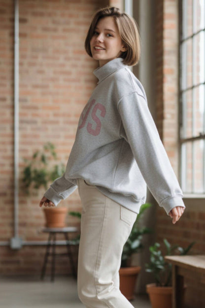 'JESUS & GOD IS GOOD' Reversible Sweatshirt