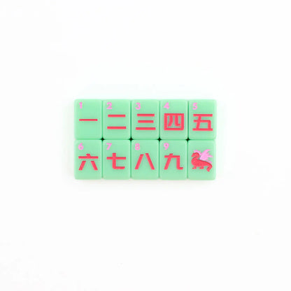Mini Travel Mahjong | Mini Anywhere Series | Green - Preorder