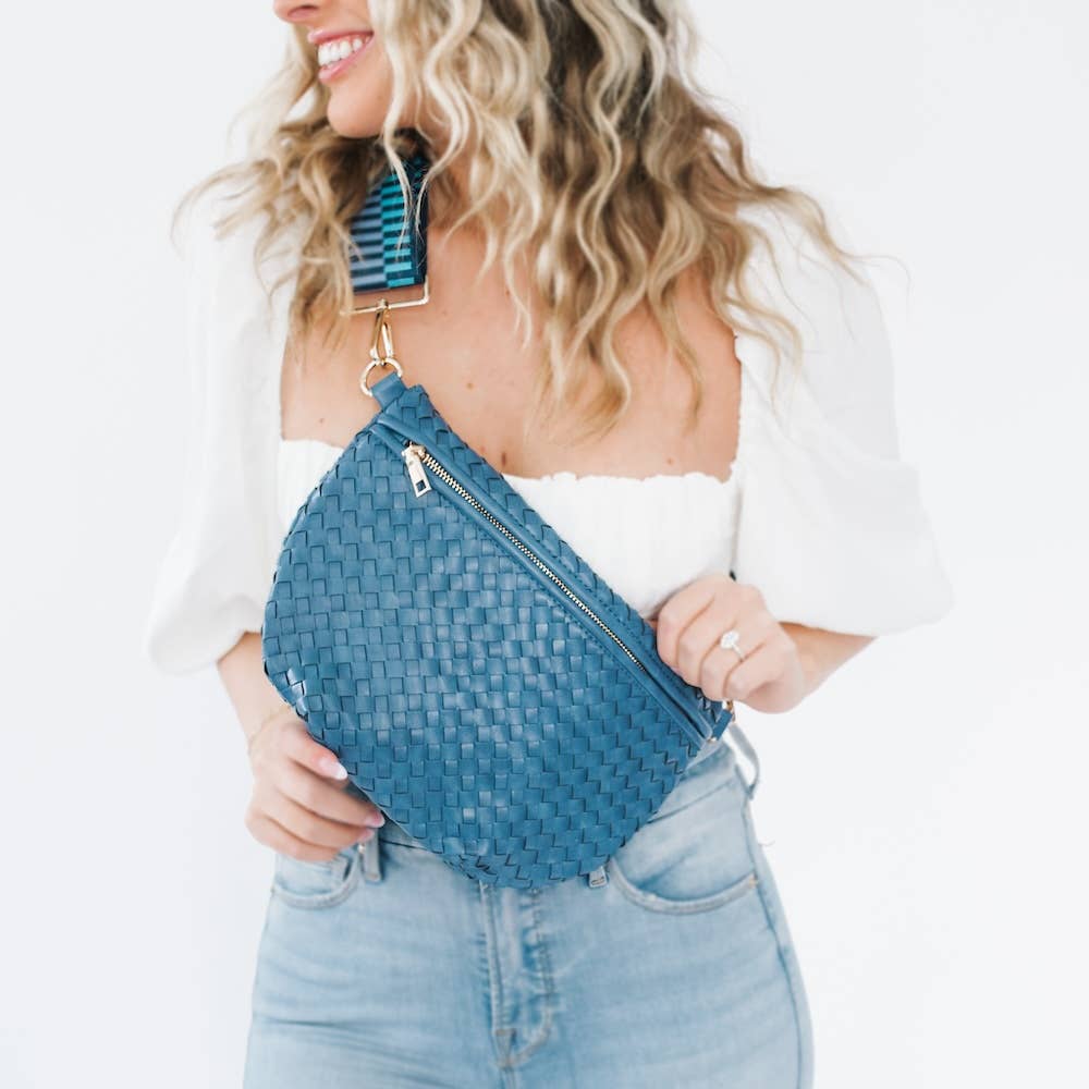 WESTLYN WOVEN BUM BAG