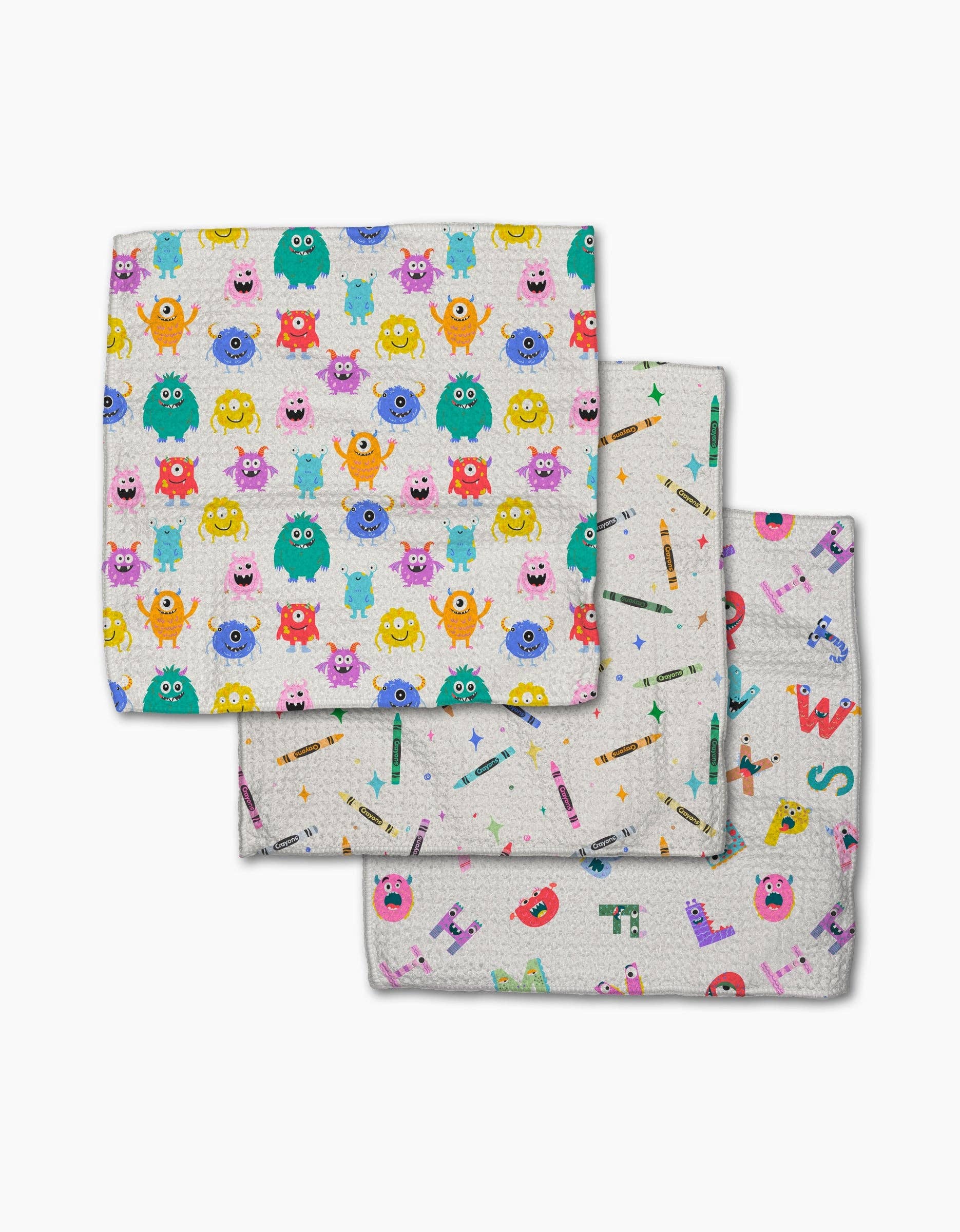 Scribble Squad Dishcloth Set