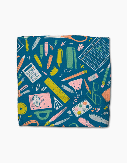 School Days Dishcloth Set