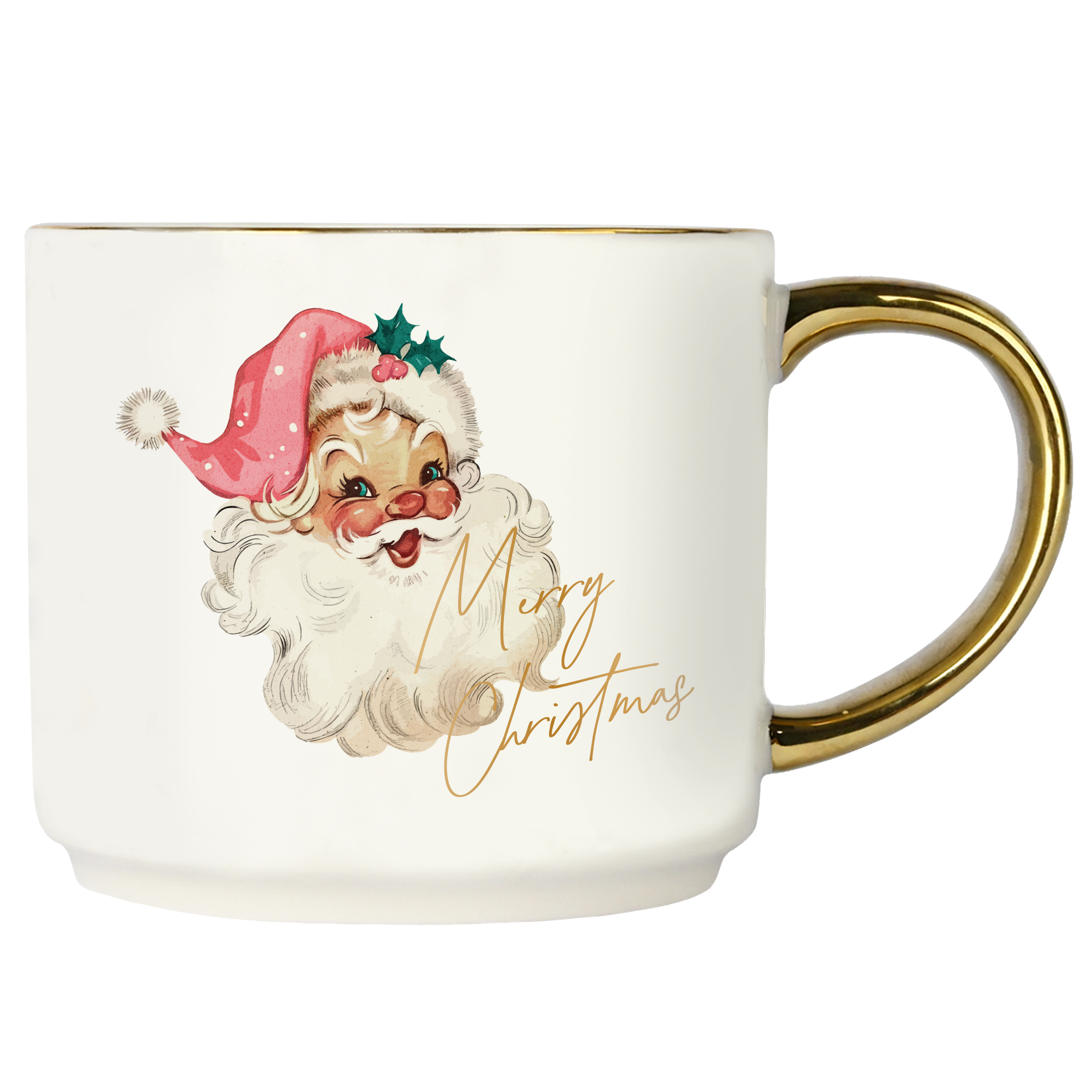 Vintage Santa Coffee Mug