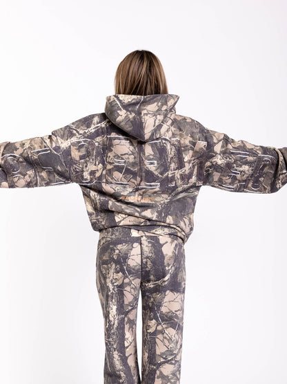 Kingdom Essential Patchwork Hoodie - Redeemed - Dark Camo