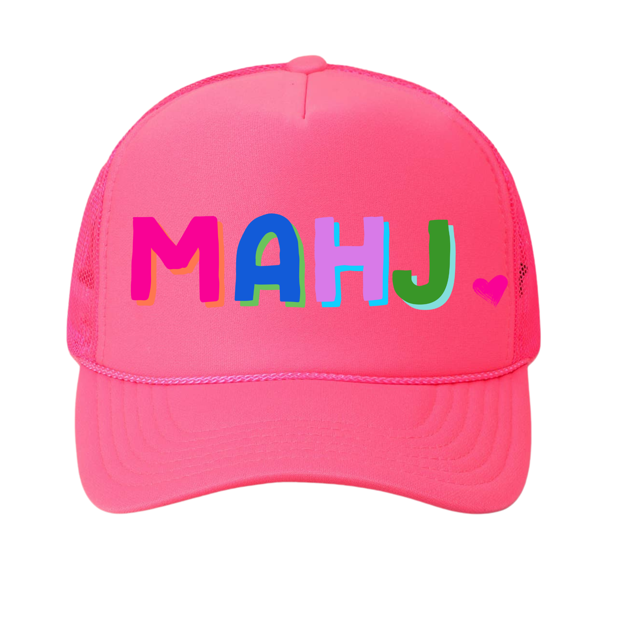 Mahjong trucker hat