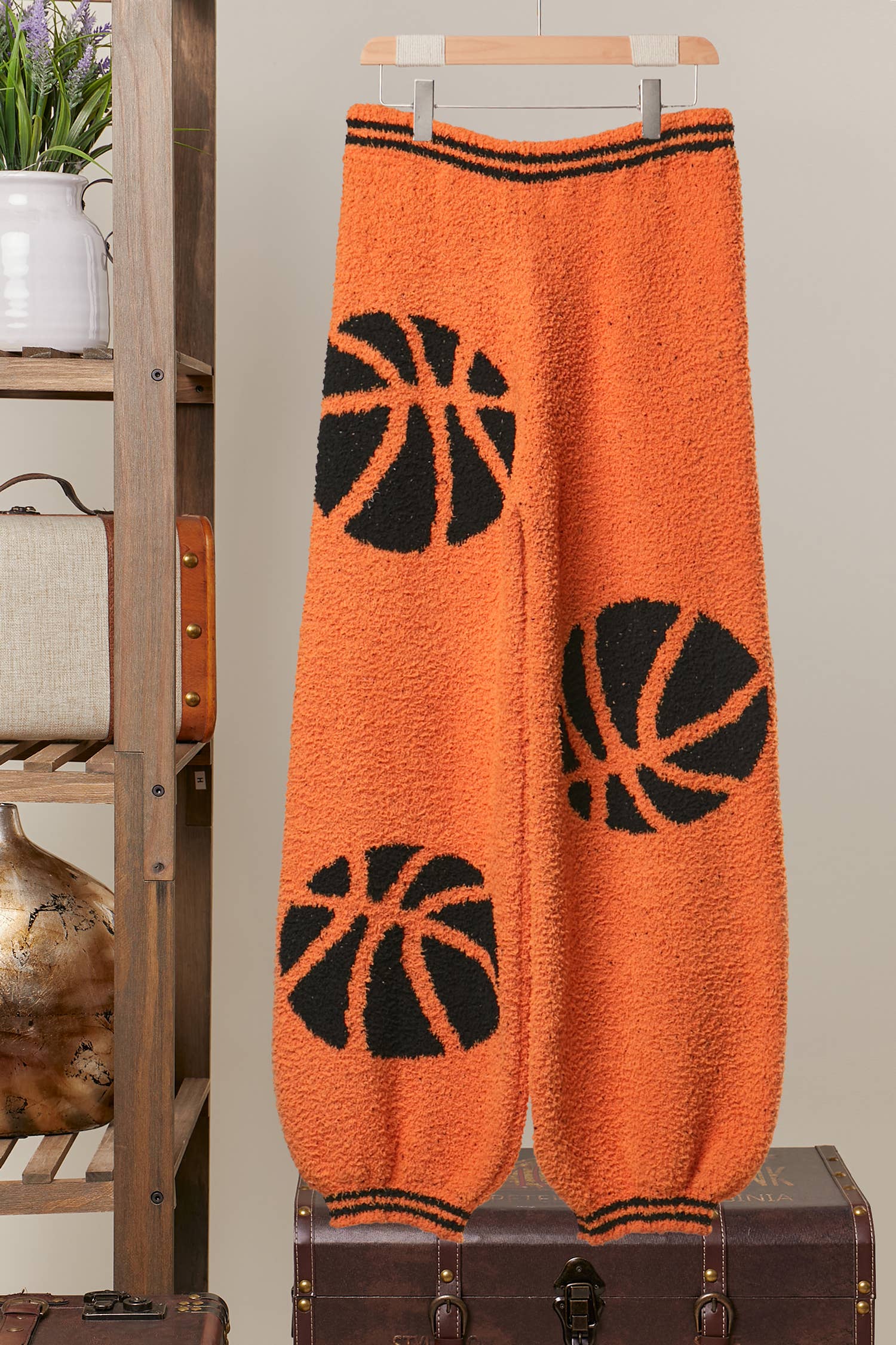 Game Day Basketball Cozy Knit Pants