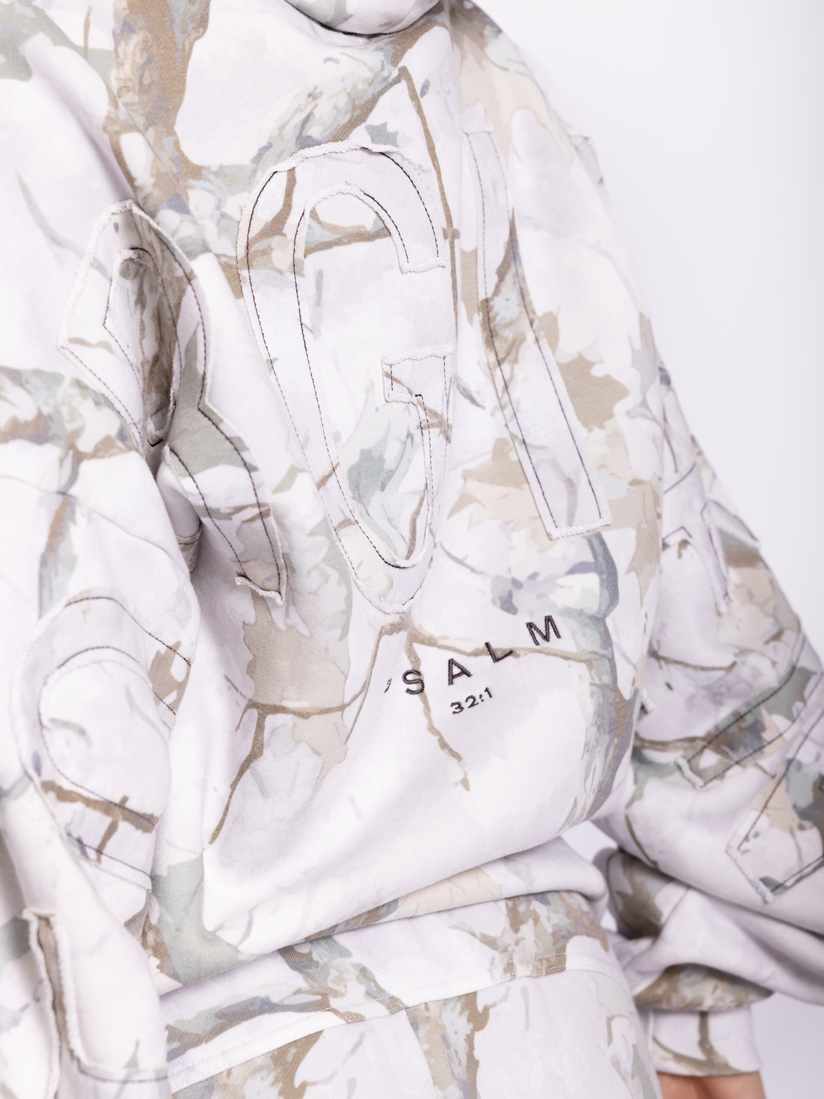 Kingdom Essential Patchwork Hoodie - Forgiven Light Camo