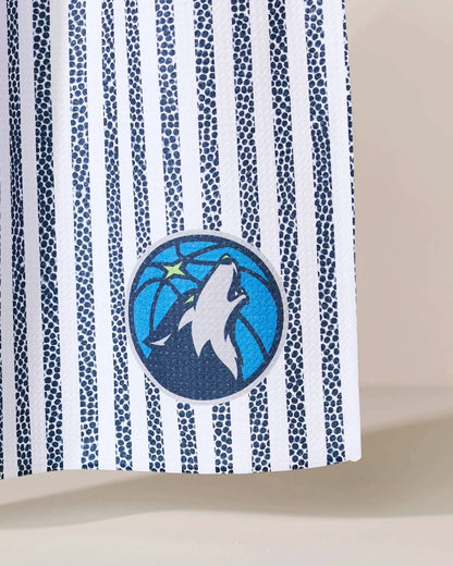 Timberwolves Grip Stripe Tea Towel
