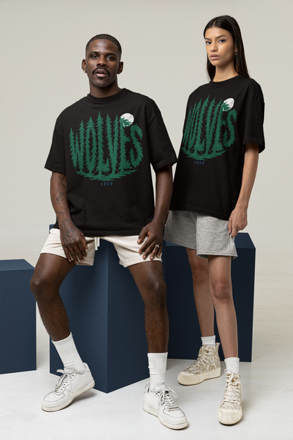 Night Watch - Wolves Unisex Heavyweight Tee