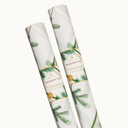 Frasier Fir Frosted Plaid Fragranced Wrapping Paper