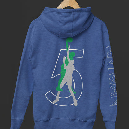Posterized Zip Hoodie