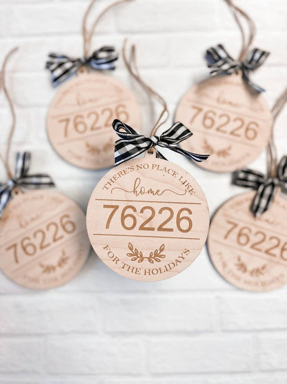 Zip Code Ornament